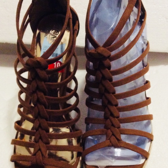 Carlos By Carlos Santana Women's Camilla Wedge Sandals Brown Size 10 M